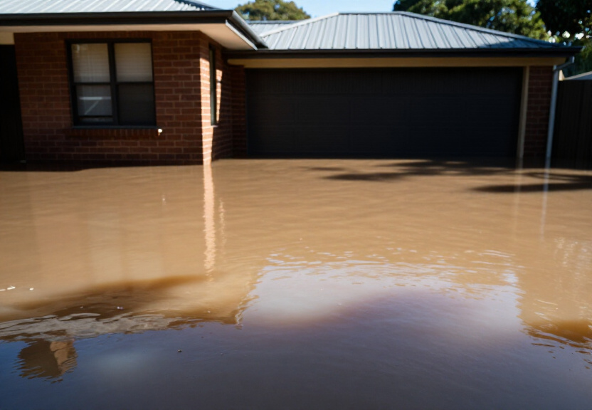 Before and After Flood Damage in Arncliffe